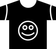 t-shirt glyph-pictogram vector