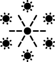 fonkeling glyph-pictogram vector