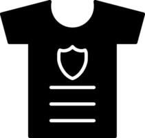 shirt glyph icoon vector