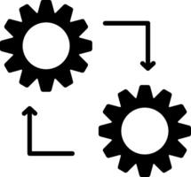 methodologie glyph icoon vector