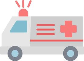 ambulance platte pictogram vector