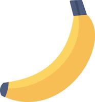 banaan plat icoon vector