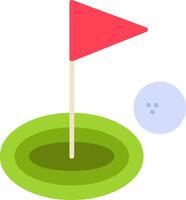 golf vlak icoon vector