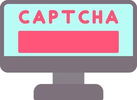 captcha vlak icoon vector