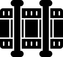 scrollend glyph-pictogram vector