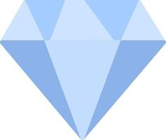 diamant plat icoon vector