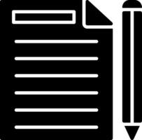 document glyph-pictogram vector
