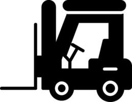 heftruck glyph-pictogram vector