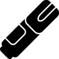 markeerstift glyph-pictogram vector