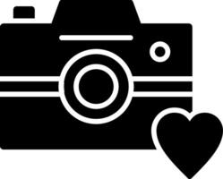 glyph-pictogram fotocamera vector