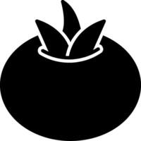 tomaat glyph icoon vector