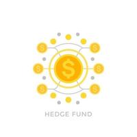 hedgefonds-pictogram vector