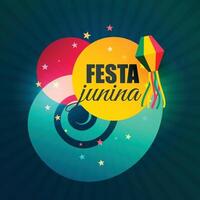 braziliaans juni een deel festival van festa Junina vector