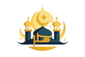 eid al adha creatief ontwerp illustratie vector