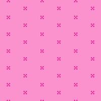 abstract naadloos patroon van pixels Aan een roze achtergrond, 8-bits vector