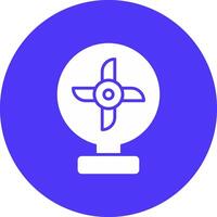 koeling ventilator glyph multi cirkel icoon vector