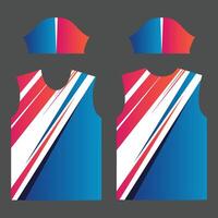atletisch t-shirt sjabloon voor voetbal, racen, gamen, sport- Jersey concept vector