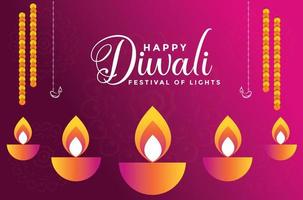 diwali festival achtergrond vectorillustratie vector