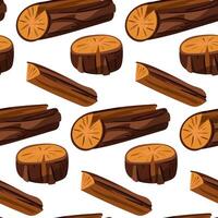 patroon van meerdere logboeken van brandhout. ideaal voor beeltenis eenvoud en natuurlijk warmte, zakelijke identiteit geassocieerd met hout magazijnen, bosbouw. gekleurde Product verpakking, camping, barbecue vector