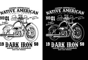 motor t-shirt ontwerp vector