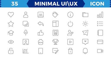 eenvoudig gebruiker koppel essentieel ingesteld,mega reeks van ui ux icoon set, gebruiker koppel iconset verzameling, vector