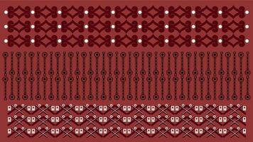 achtergrond etnisch stijl kleurrijk naadloos grens. tribal decoratief plakband polynesisch tribal aztec patroon voor t shirt, broek, kleding stof, behang, kaart sjabloon, omhulsel papier, tapijt, textiel, omslag. vector