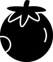 tomaten glyph twee kleur icoon vector