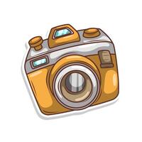 retro film tekenfilm camera illustratie vector