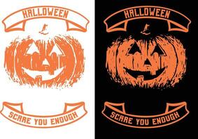 halloween t-shirt ontwerp vector