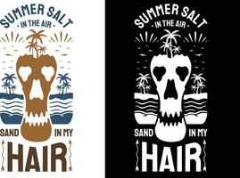 zomer t-shirt ontwerp vector