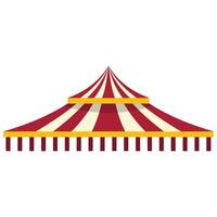 carnaval circus tent vector