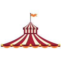 carnaval circus tent vector