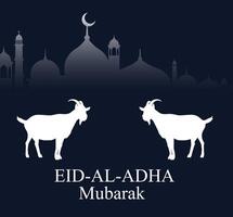 eid al adha ontwerp 4 vector