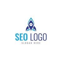 seo agentschap logo ontwerp sjabloon vector