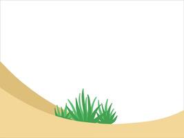 struiken gras land- achtergrond illustratie vector