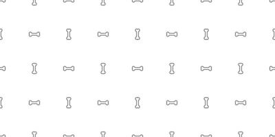 hond bot naadloos patroon voetafdruk poot Frans bulldog huisdier puppy tekenfilm skelet halloween tegel achtergrond sjaal geïsoleerd herhaling behang illustratie tekening ontwerp vector