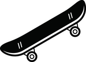 skateboard schets reeks icoon verzameling. figuur ijs het schaatsen schoenen. vector