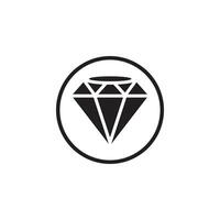 diamant logo sjabloon icoon illustratie ontwerp vector