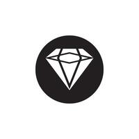 diamant logo sjabloon icoon illustratie ontwerp vector