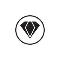 diamant logo sjabloon icoon illustratie ontwerp vector