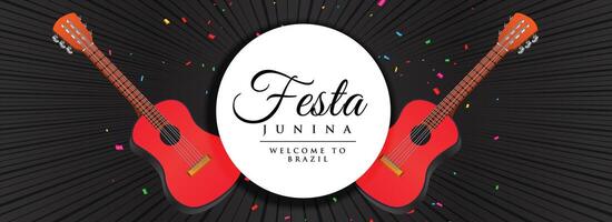 festa Junina partij viering banier ontwerp vector