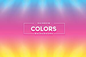 decoratief kleurrijk regenboog levendig achtergrond met licht effect vector