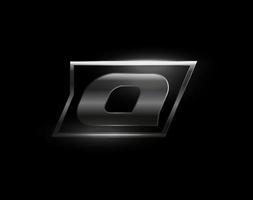 carbon speed letter q-logo, donkere, matte metalen koolstoftextuur. drive dynamische stalen letter, turbo vet cursief chromen logo voor auto-industrie, sportschool, sport. vector monogram, embleem