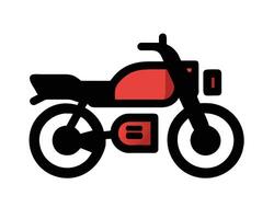 fiets vlak icoon illustratie vector