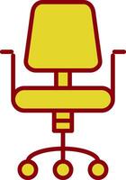 stoel wijnoogst icoon ontwerp vector