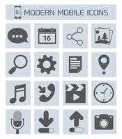 Mobiele applicaties pictogrammen