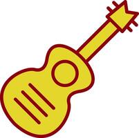 gitaar wijnoogst icoon ontwerp vector