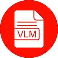 vlm het dossier formaat multi kleur cirkel icoon vector