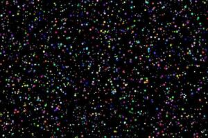 kleurrijk sterren in de nacht lucht universum abstract achtergrond vector