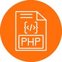 php multi kleur cirkel icoon vector